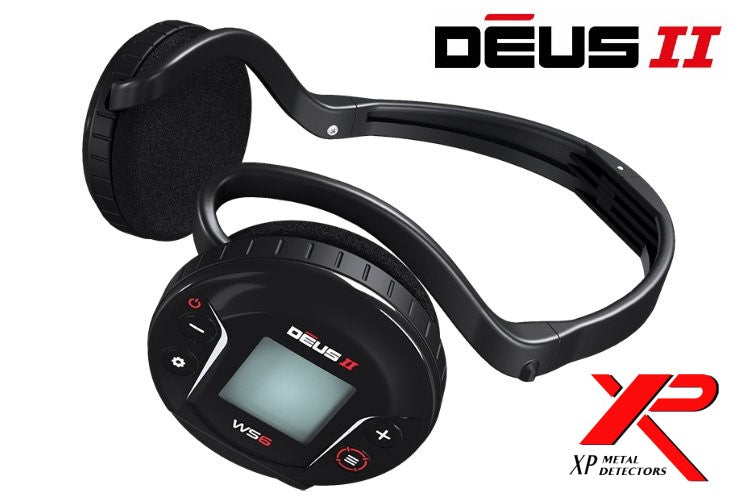 Metalldetektor XP DEUS II Komplettset mit Funkkopfhörer WS6 und 22.5cm Spule